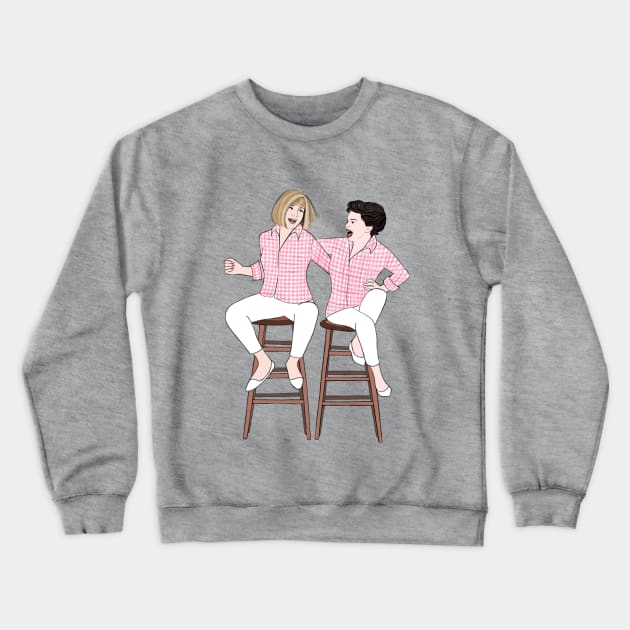 Happy Days! Crewneck Sweatshirt by Illustrating Diva 